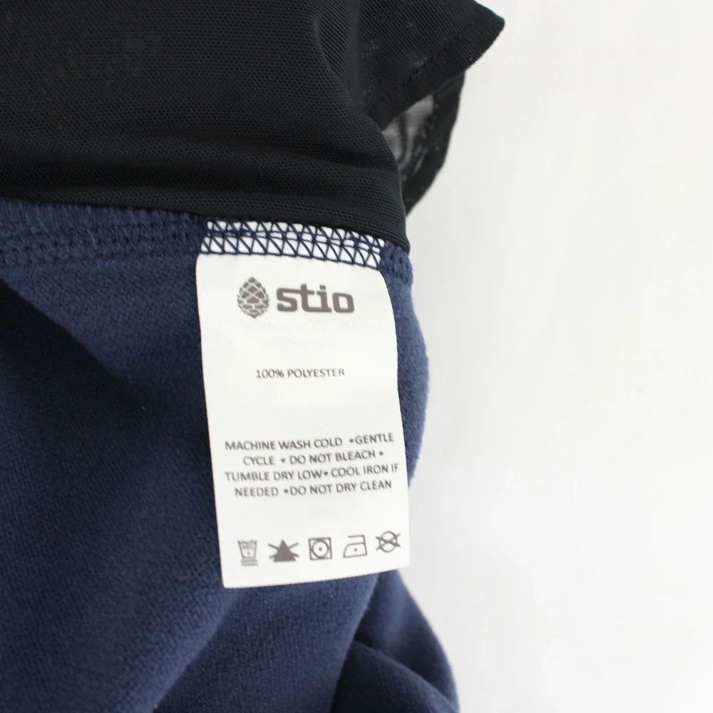 Stio Gannett Peak Pant Womens Small Blue Heather Fleece Jogger Karuishi Tapered - Picture 9 of 10